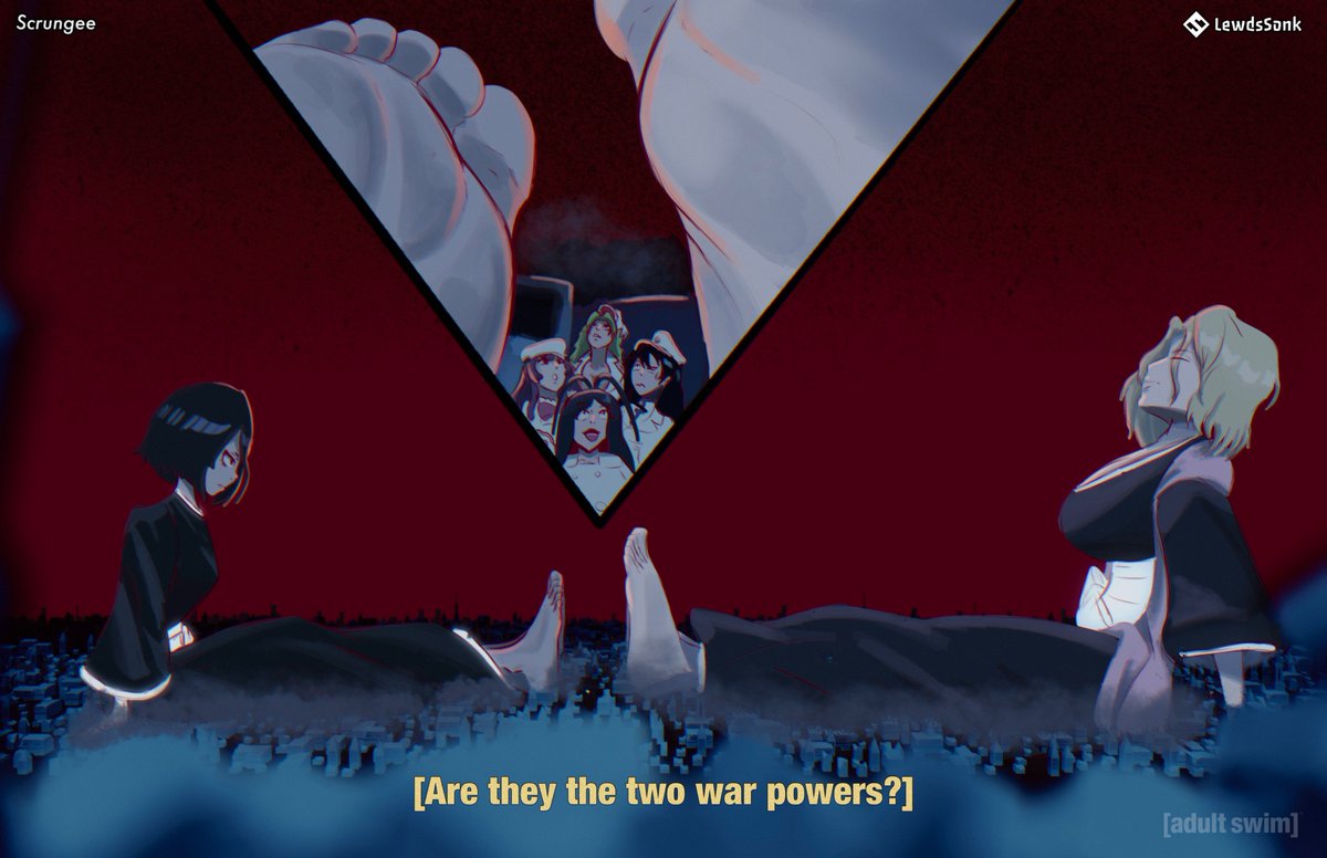 slightly larger than usual rukia and rangiku…  

a huge thank you to <a href="/LewdsSonk/">🔞 LewdsSonk 🔞</a> for helping with the buildings