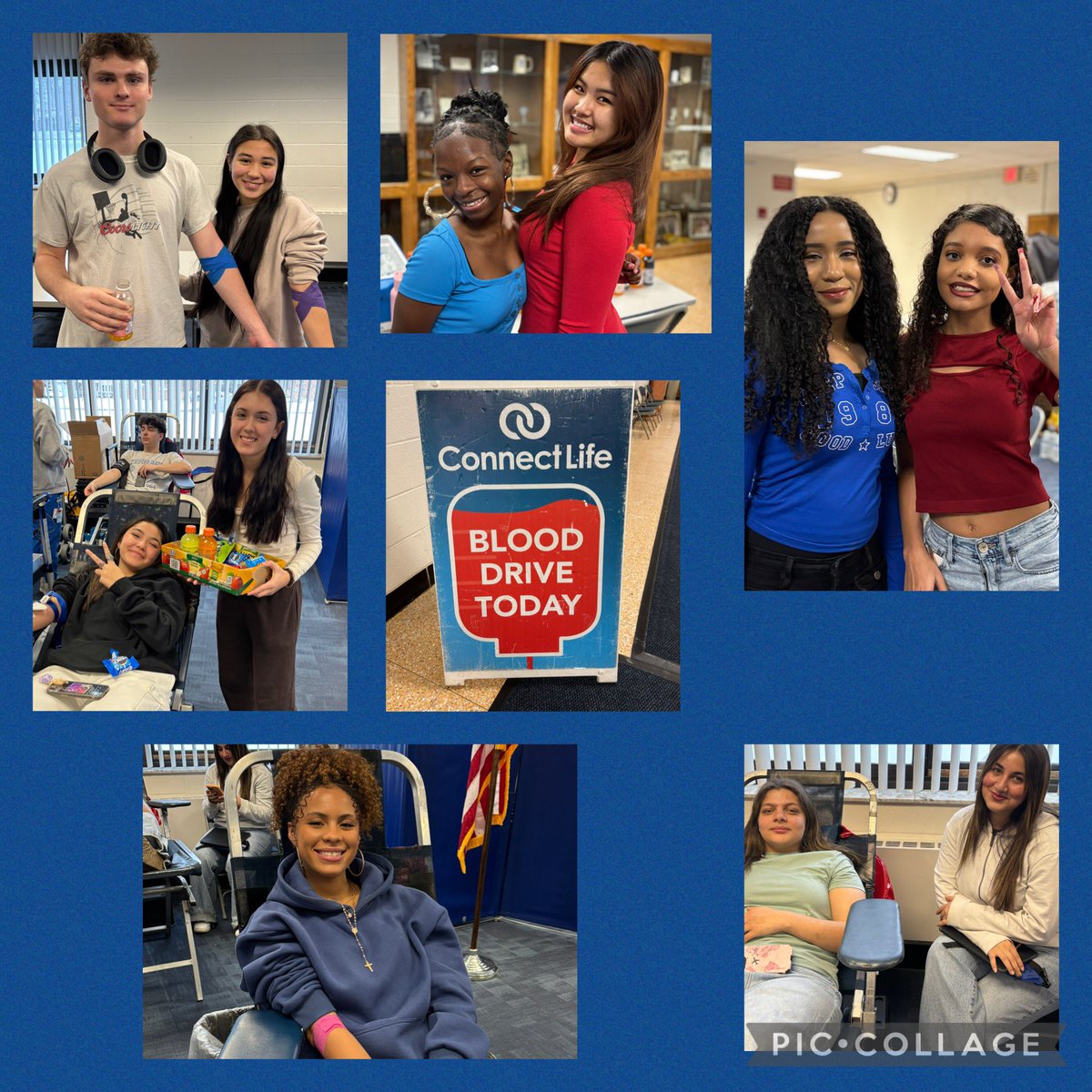 Thank you <a href="/weconnectlife/">ConnectLife</a> for a wonderful blood drive today! <a href="/SweetHomeCSD/">Sweet Home Central School District</a> #GoBills!