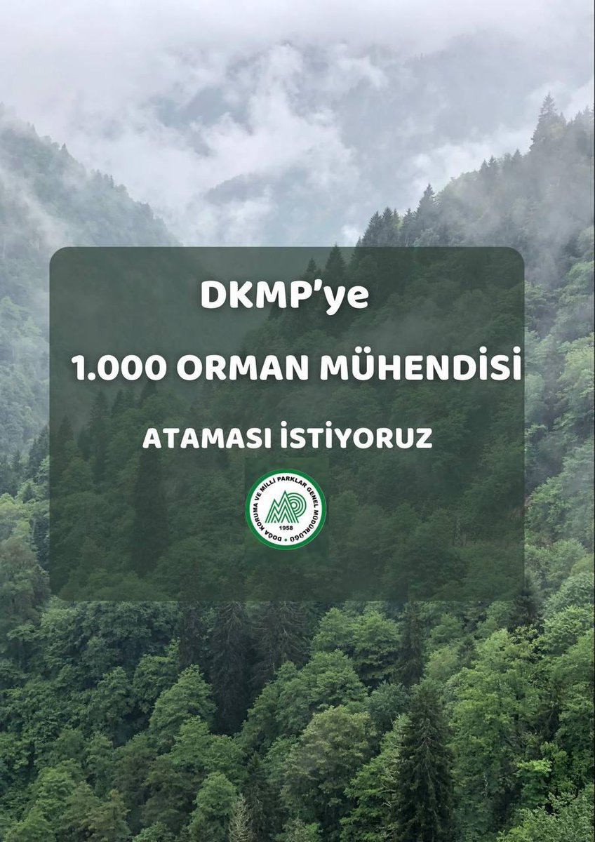 #OrmanMühendisleri olarak dkmp de atama bekliyoruz <a href="/TocBirSenGM/">TOÇ BİR-SEN</a>