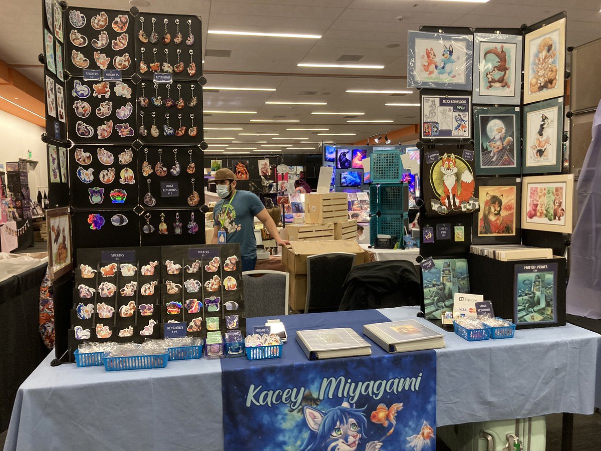 Ready for #FC25 ! Come see me in the west dealers den at table 8 and in the art show!