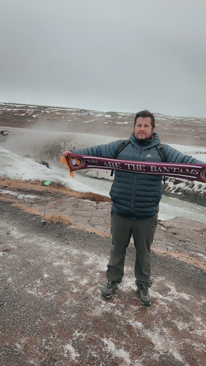 Up the chickens will be following from Iceland <a href="/officialbantams/">Bradford City AFC</a>  #bcafc