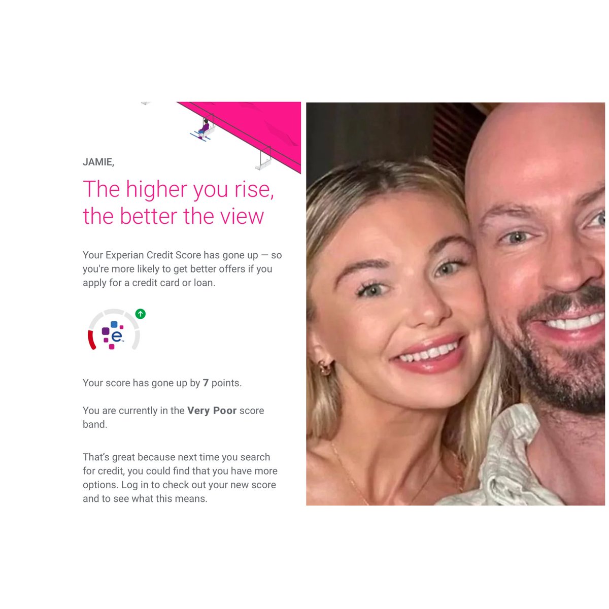 Just told the grindset GC my good news. Georgia and James straight back with a selfie. 

Aren’t you meant to be working guys 😂😂

Happy Friday. Chilled IPA later me thinks 😎 

<a href="/mrjakehumphrey/">Jake Humphrey</a> <a href="/StevenBartlett/">Steven Bartlett</a> <a href="/GNev2/">Gary Neville</a>