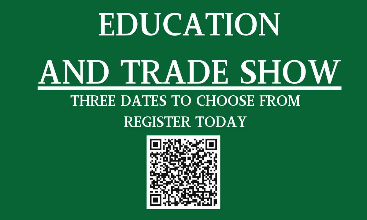 Calling All Turf Industry Professionals! 🌱❄️

Join us this February for our Winter Education and Trade Show across 3 cities, February 11, 12, and 13th! 🚜

🎟️ Reserve your spot now: eventbrite.com/o/tenbarge-see…