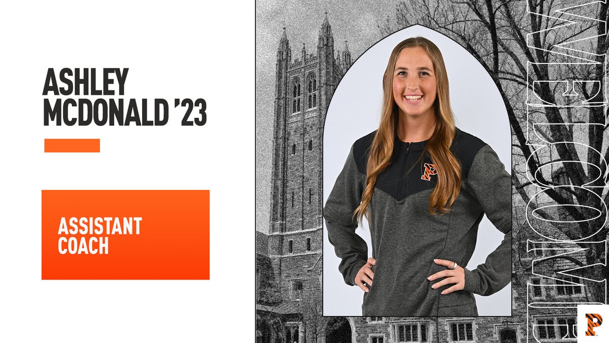 Princeton Softball (@pusoftball) on Twitter photo A Tiger returns!
Welcome back two-time <a href="/IvyLeague/">Ivy League</a> champion and team captain Ashley McDonald '23 as our new assistant coach!
📰: tinyurl.com/2yxaofcu A Tiger returns!
Welcome back two-time <a href="/IvyLeague/">Ivy League</a> champion and team captain Ashley McDonald '23 as our new assistant coach!
📰: tinyurl.com/2yxaofcu