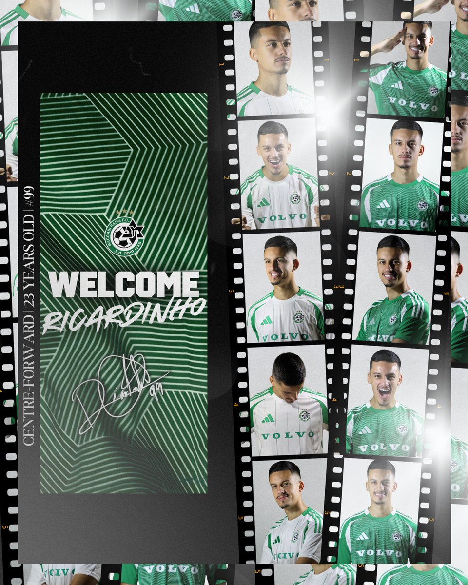 BEM-VINDO RICARDINHO 👋🏽⚽️🟢 

החלוץ הברזילאי, ריקרדיניו, נחת בישראל, עבר בדיקות רפואיות וחתם בקבוצה, זאת לאחר שסוכמה השאלתו מקבוצתו, ויקטוריה פלזן הצ׳כית

כל הפרטים באתר, באפליקציה וכאן >>>  bit.ly/WelcomeRicardi… 📱

#יאללהמכבי <a href="/ricardorv09/">Ricardinho⚡️🫡</a>