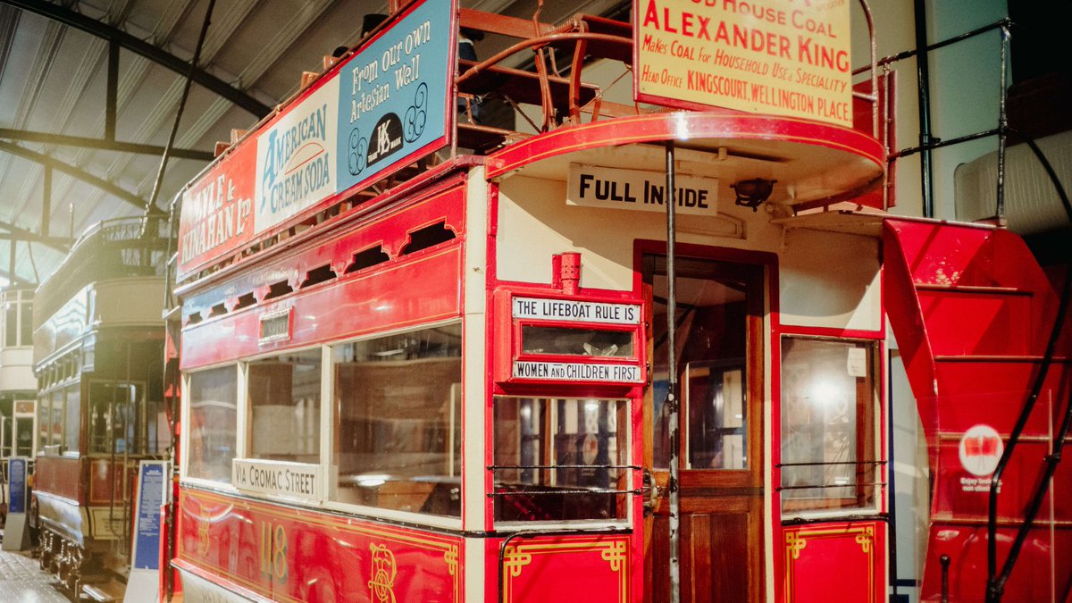 Discover the story of transport at our museum, from horse drawn trams and trolleybuses to the Clan Clover and amphicar. Plus the Titanic, motorbikes, surfing and more!

Book your next adventure here → bit.ly/4c8YYL0