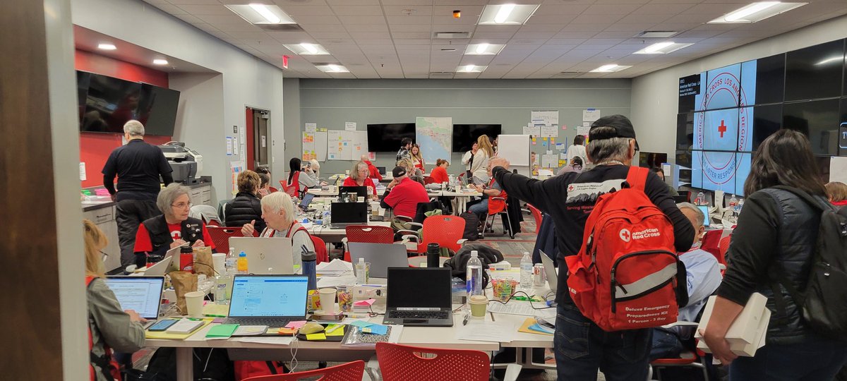 Thanks <a href="/Starbucks/">Starbucks</a> for the liquid gold yesterday as our <a href="/RedCross/">American Red Cross</a> workforce started yet another early day on this disaster relief operation for the #LAwildfires The messages on the containers warmed our ❤️ and made us feel appreciated! #partnersrock