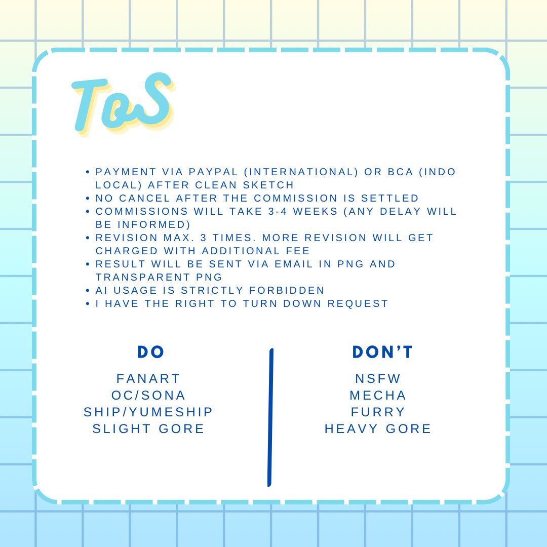 alphastroo's tweet image. Commission Open!!
Feel free to DM if you are interested or wanting to know more details
m(_ _)m
#Commission #commissionsopen