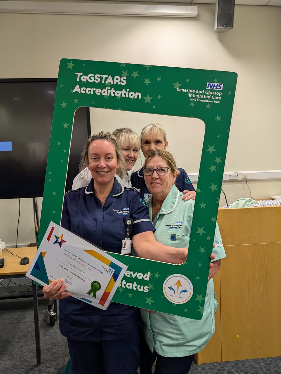 The Patient Experience Team (@tgicftptexp) on Twitter photo 💚Congratulations to FRAILTY SDEC for achieving GREEN on their Accreditation💚#TaGSTARS
<a href="/SusieR1/">Sue💙</a> <a href="/NicolaFirth6/">Nicola Firth</a> <a href="/VickT75/">Victoria Thorne</a> <a href="/rachael1102/">Rachael Collett</a> <a href="/emmaloufrain/">Emma Frain 💙 RN DN QN</a> <a href="/amakepeace1/">antony makepeace</a> <a href="/tandgicft/">T&G Integrated Care</a> <a href="/runnermandoc/">Martin Vernon</a> <a href="/Michell86248505/">Michelle Payne</a> 💚Congratulations to FRAILTY SDEC for achieving GREEN on their Accreditation💚#TaGSTARS
<a href="/SusieR1/">Sue💙</a> <a href="/NicolaFirth6/">Nicola Firth</a> <a href="/VickT75/">Victoria Thorne</a> <a href="/rachael1102/">Rachael Collett</a> <a href="/emmaloufrain/">Emma Frain 💙 RN DN QN</a> <a href="/amakepeace1/">antony makepeace</a> <a href="/tandgicft/">T&G Integrated Care</a> <a href="/runnermandoc/">Martin Vernon</a> <a href="/Michell86248505/">Michelle Payne</a>