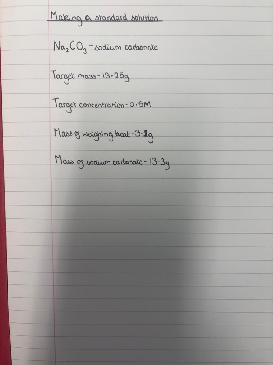PATCarletonHigh's tweet photo. Our Year 9 Scholar group have been stretching their knowledge and skills this week in their co-curricular club undertaking an A level and triple science chemistry required practical - making a standard solution: part one of titration.
#CHSScholars #Chemistry #excellence https://t.co/GjWUuQHSs0