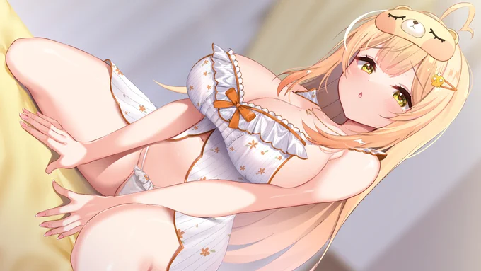 杏都めるちゃんの部屋着姿めっちゃ可愛いよね…!#杏都める#速勃メ絵ル 