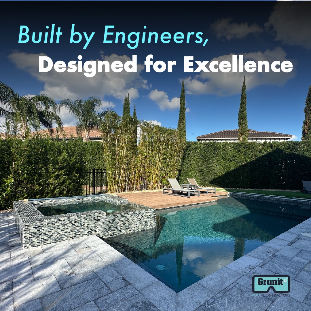 PoolsGrunit's tweet photo. Built by Engineers, Designed for Excellence
Our pools are designed and constructed by experienced engineers who combine technical precision with innovative design. The result? A pool that’s as safe and durable as it is stunning.
Learn more  https://t.co/4TuwrMADgL https://t.co/OigQJYEbMk