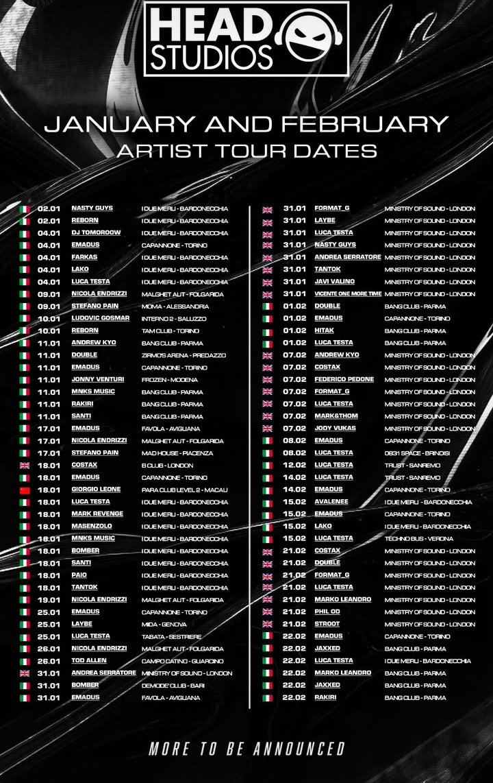 Amazing February is coming at <a href="/ministryofsound/">Ministry of Sound</a> London!!! 🔥🔥🔥

<a href="/lucatestamusic/">Luca Testa</a>