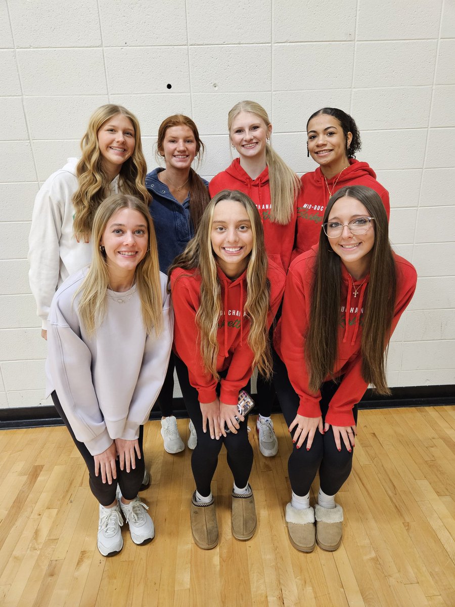 Congratulations to these Dragon players for making the Academic All-State team for this past Volleyball season... Lexi Ferguson,  London Wilson, Bailey Coman, Myia Dillman, Camryn Atha, Myla Flinn, and Tatum Moss.