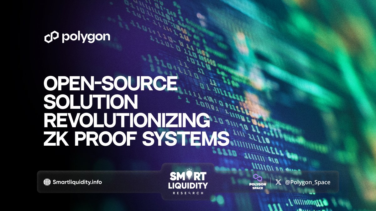 Polygon_Space1's tweet photo. ✨ Open-source solutions are transforming ZK proof systems!
🔥 Boosting privacy & security without revealing sensitive data.
🚀 Accelerating innovation through community-driven development.
⚙️ Making cutting-edge cryptography accessible to all.
#PolygonSpace #Polygon #ZKProof
🔽VISIT
https://t.co/1F6oNRwwTq