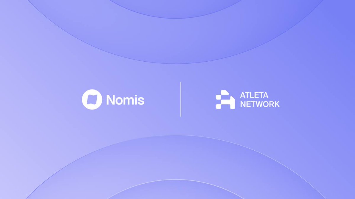 Atleta_Network's tweet image. 🤝 Partnership Announcement: @0xNomis x @Atleta_Network!

💻 Nomis is redefining on-chain reputation with a #protocol that reveals the value of wallet history for users and allows BUIDLers to grow faster.

The future of #Web3 starts with trust and collaboration. Let’s build…