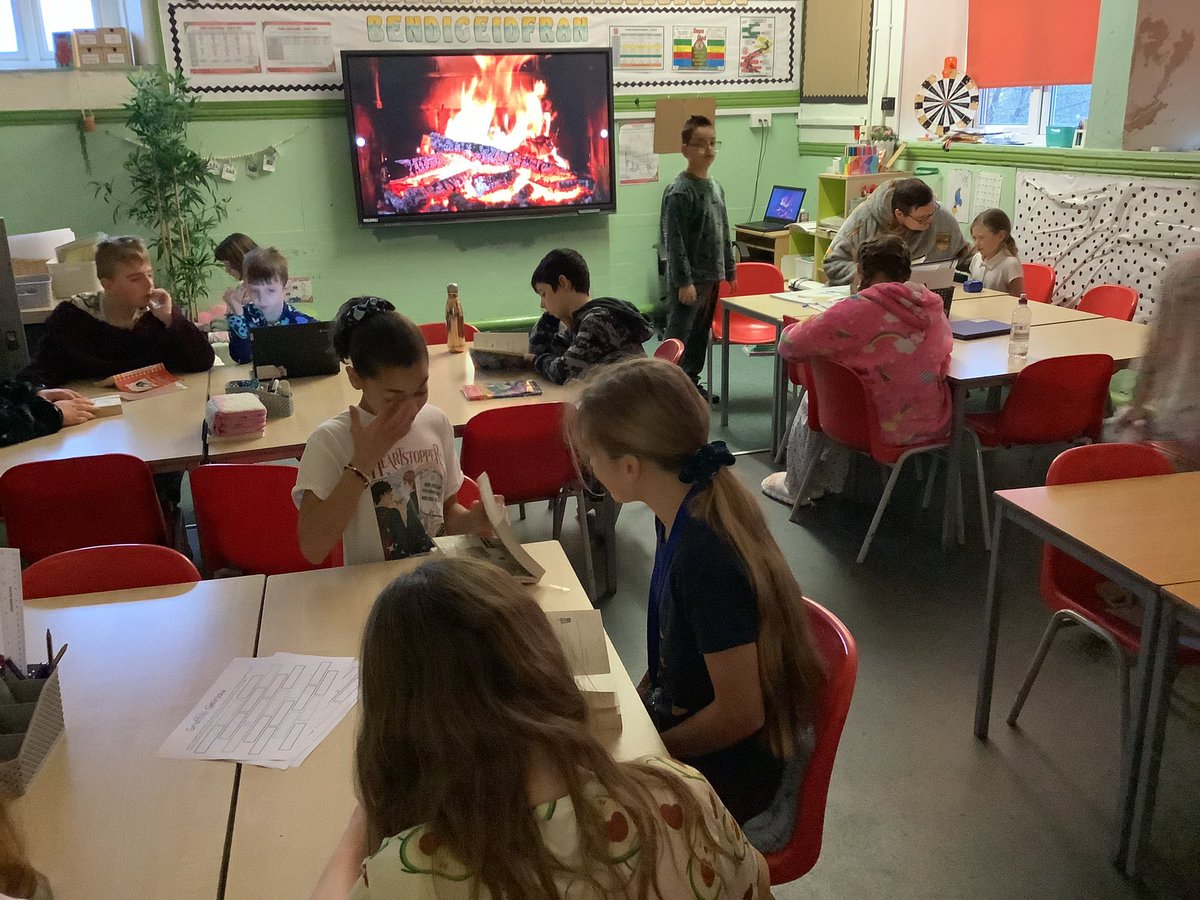 Mrs James (@mrsjamesyggf) on Twitter photo Pawb yn mwynhau cwblhau gweithgareddau darllen ar gyfer ein lansiad <a href="/darllenco/">Darllen Co.</a> 📚
Everyone enjoyed completing different reading activities for our launch day of <a href="/darllenco/">Darllen Co.</a> 📚 Pawb yn mwynhau cwblhau gweithgareddau darllen ar gyfer ein lansiad <a href="/darllenco/">Darllen Co.</a> 📚
Everyone enjoyed completing different reading activities for our launch day of <a href="/darllenco/">Darllen Co.</a> 📚