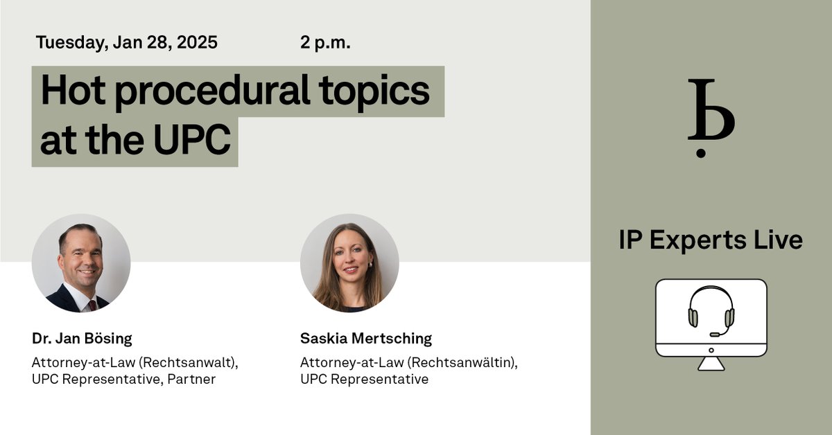 BARDEHLE PAGENBERG tweet media