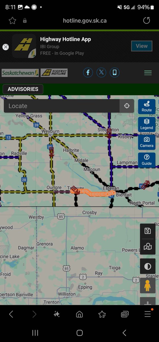 Mike_Strachan (@mike_strachan1) on Twitter photo Hey <a href="/SKGovHwyHotline/">Highway Hotline</a> why does the plow only go to the train tracks just past Torquay and never all the way to Oungre. I think there is a gap in your service. Hey <a href="/SKGovHwyHotline/">Highway Hotline</a> why does the plow only go to the train tracks just past Torquay and never all the way to Oungre. I think there is a gap in your service.