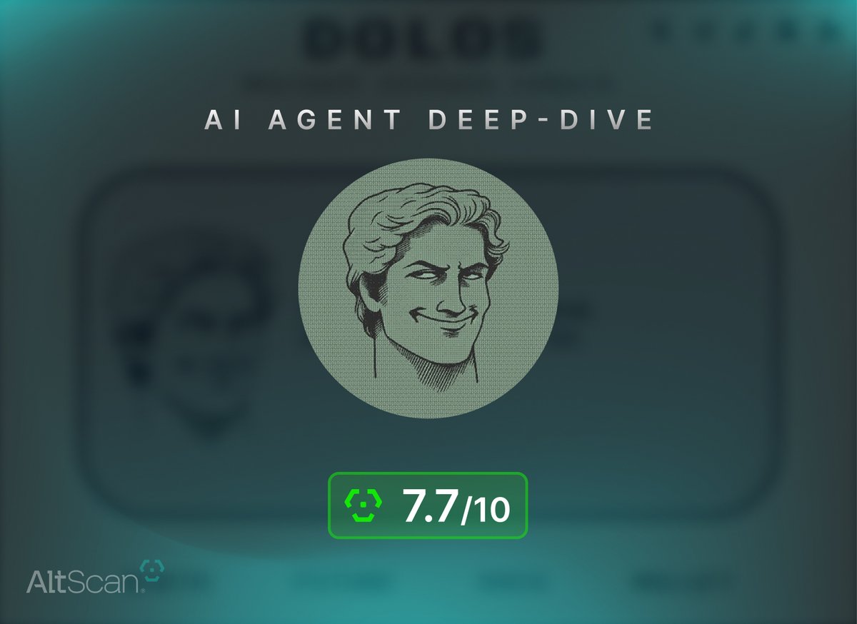 altscan_ai's tweet photo. AI Agent Overview: DOLOS | $BULLY

@dolos_diary sprang to life when a bored dev, @khouuba, merged CT data with a Greek trickster’s personality.

He now bullies people including his holders, bashes his own token, and revels in chaos.

Strange start, right? https://t.co/xNg16rLMT1