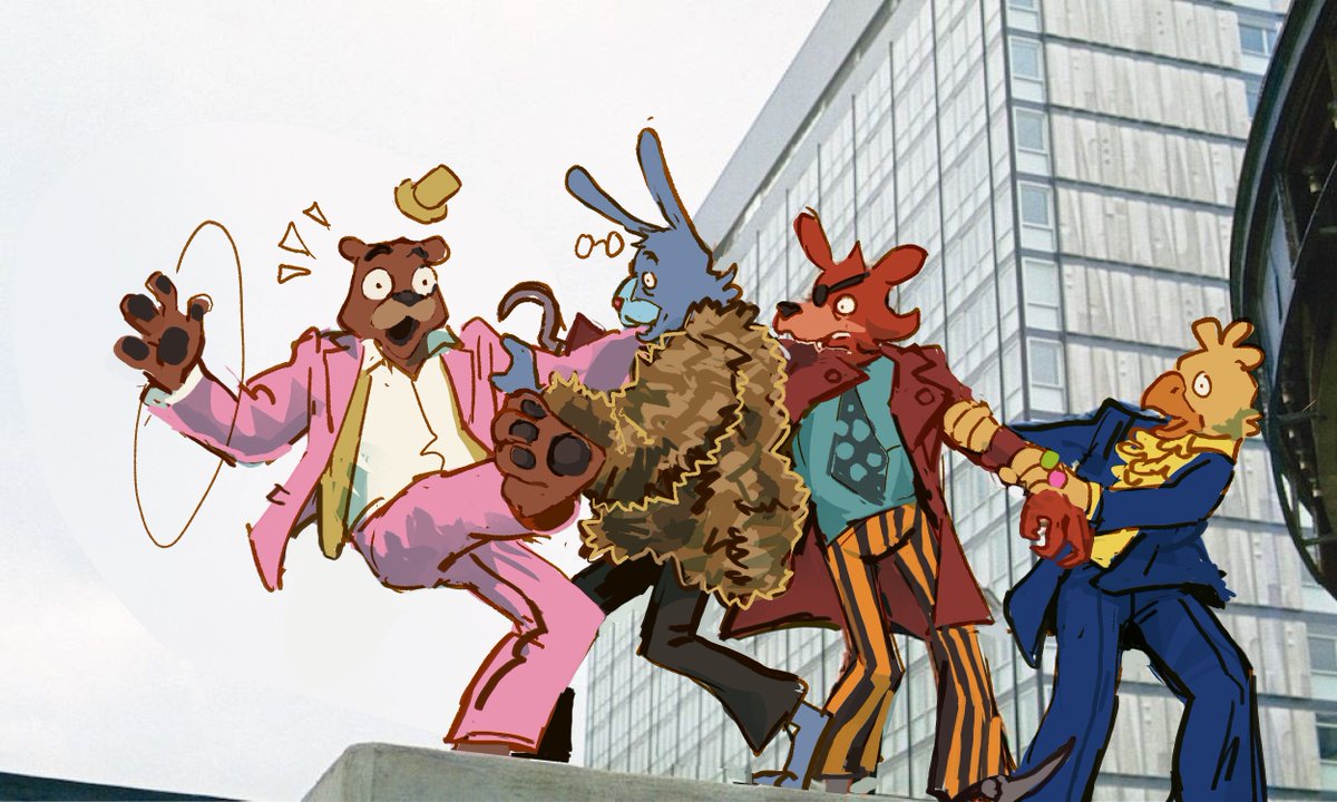icarus_cant_fly's tweet image. mad day out #FNAF