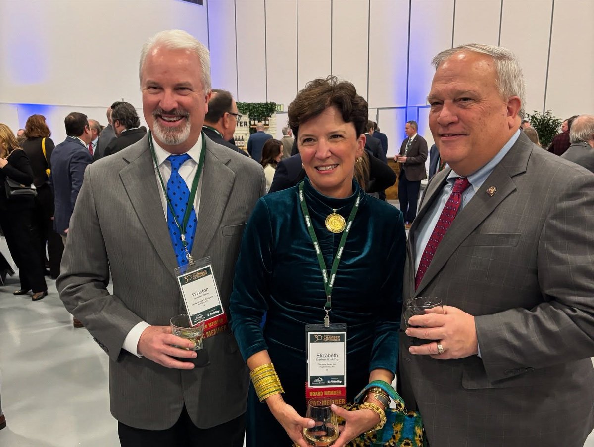 We attended the Kentucky Chamber Day dinner last week!