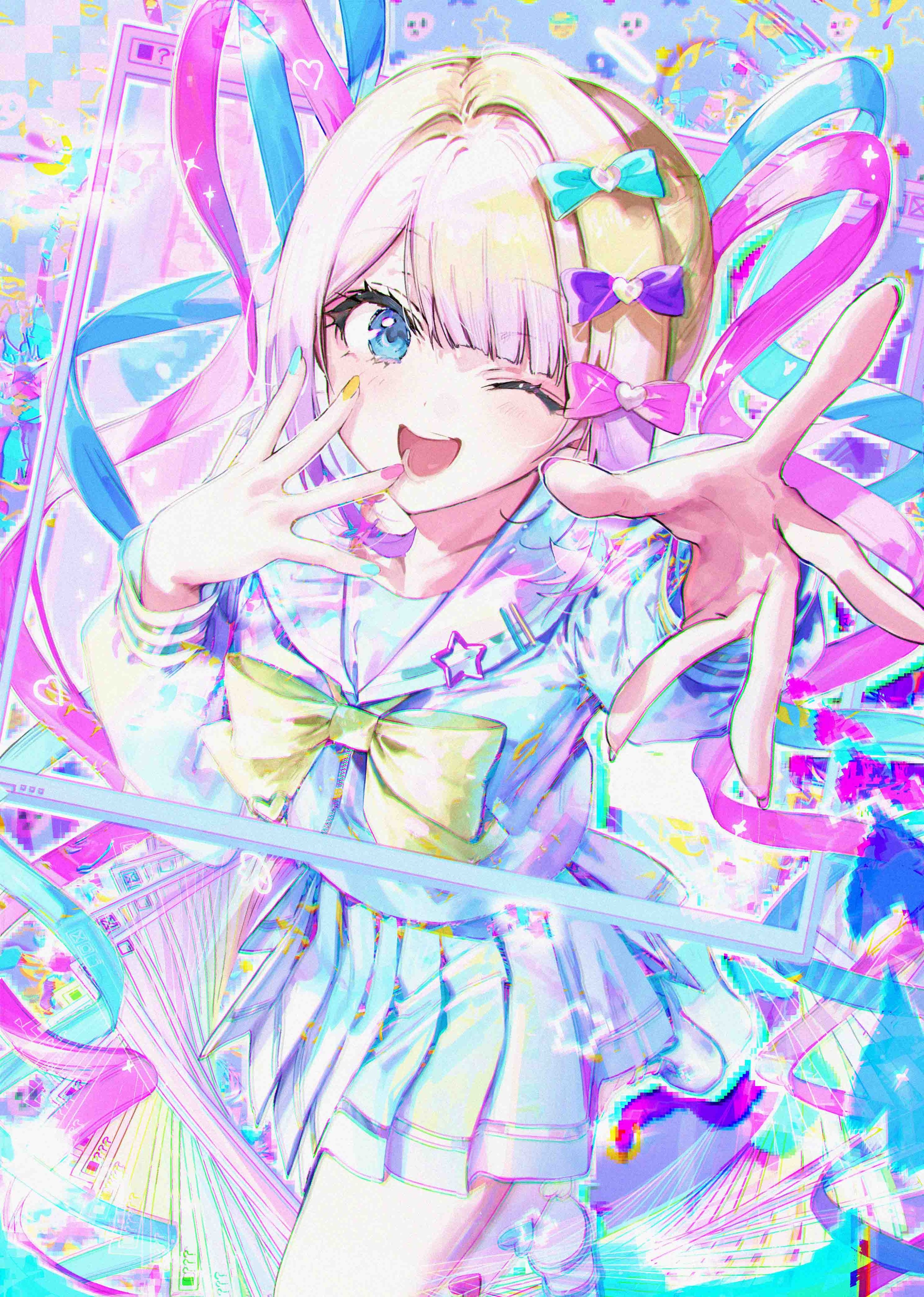 でんちゃん様 高品質 オレンジピンク入り ブルーアパタイト