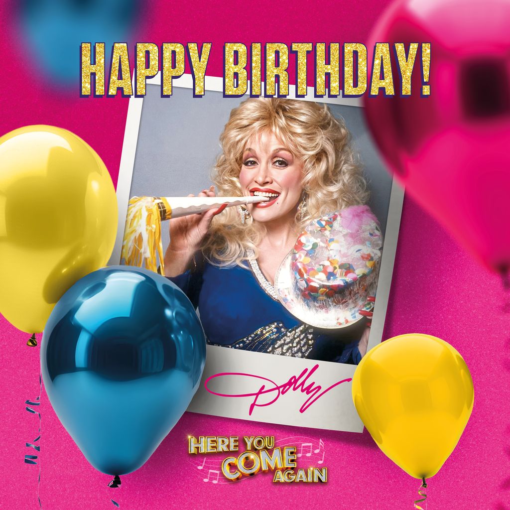 Here You Come Again - The Musical (@hycamusicaluk) on Twitter photo Happy Birthday to the Queen herself <a href="/DollyParton/">Dolly Parton</a>🎂
Love from the Here You Come Again Team💖✨ Happy Birthday to the Queen herself <a href="/DollyParton/">Dolly Parton</a>🎂
Love from the Here You Come Again Team💖✨