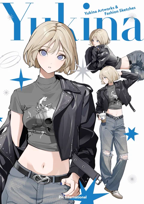 画集は全世界で発売します。続報は追ってお知らせします!'Yukina Artworks &amp; Fashion Sketches' will be pre-released in Japan and Asia/Oceania area! It wil also be released in worldwide The details wil be available in , so I appreciate. 