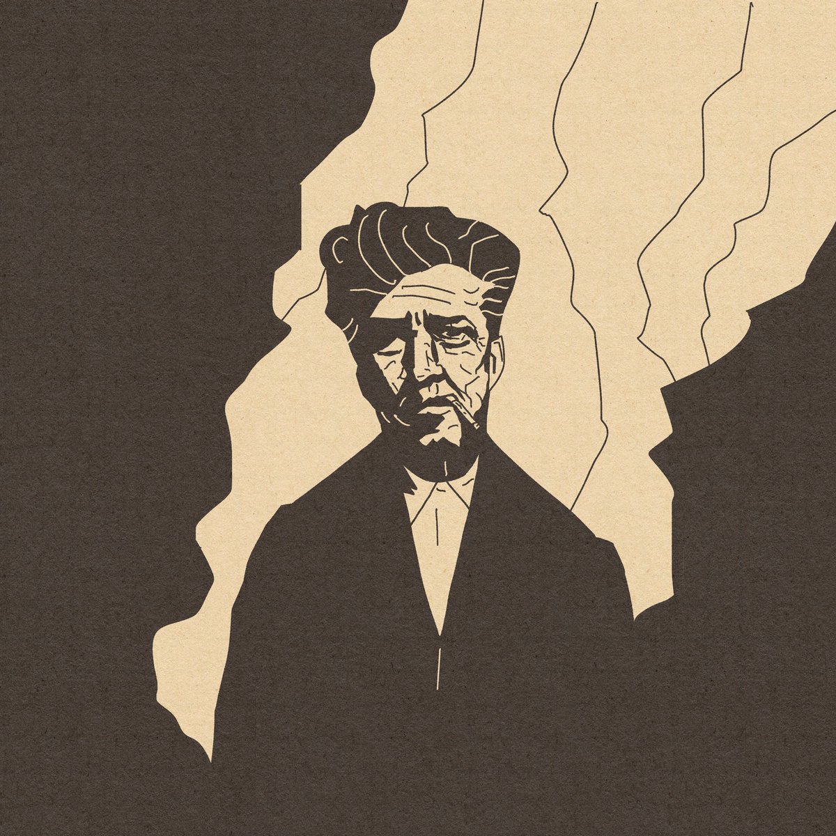 RIP David Lynch
Latest drawing 
#davidLinch #украрт