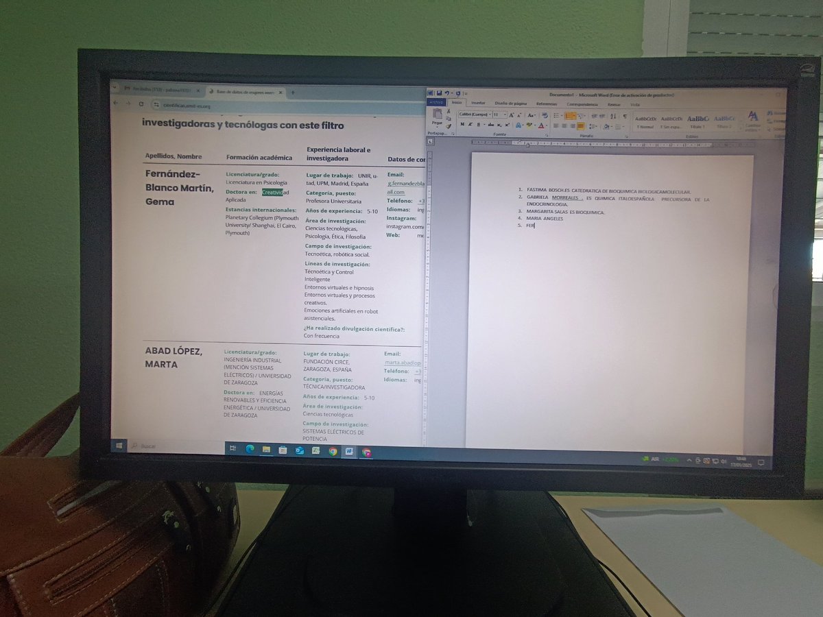 ¿Sabes qué se revindica el 11 de febrero? 🤔 El #DíaDeLaMujerYLaNiñaEnLaCiencia y durante estas semanas visibilizaremos a #mujeres referentes en las #STEM 🔬🧬🧫🛰️
El grupo de #AlfabetizaciónDigital con #PerspectivaDeGénero ha empezado hoy su labor.
#ProyectoIgualdad 
#Agnódice