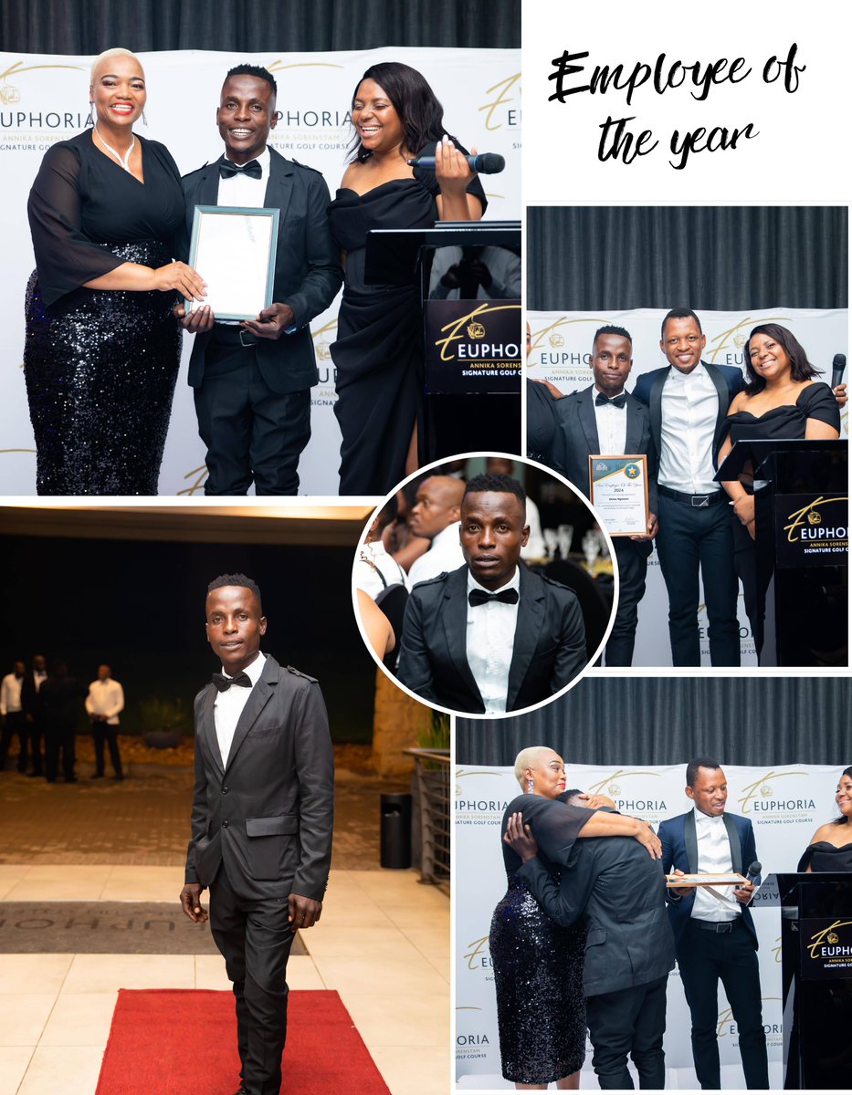 Celebrating excellence! 🎉 

Congratulations to our Employee of the Year, Ozias Ngoveni,

Here's to your outstanding achievements and a bright future ahead! 🌟 #Leeuwenhof #LeeuwenhofTeam #EmployeeOfTheYear #ExcellenceInAction #TeamSuccess