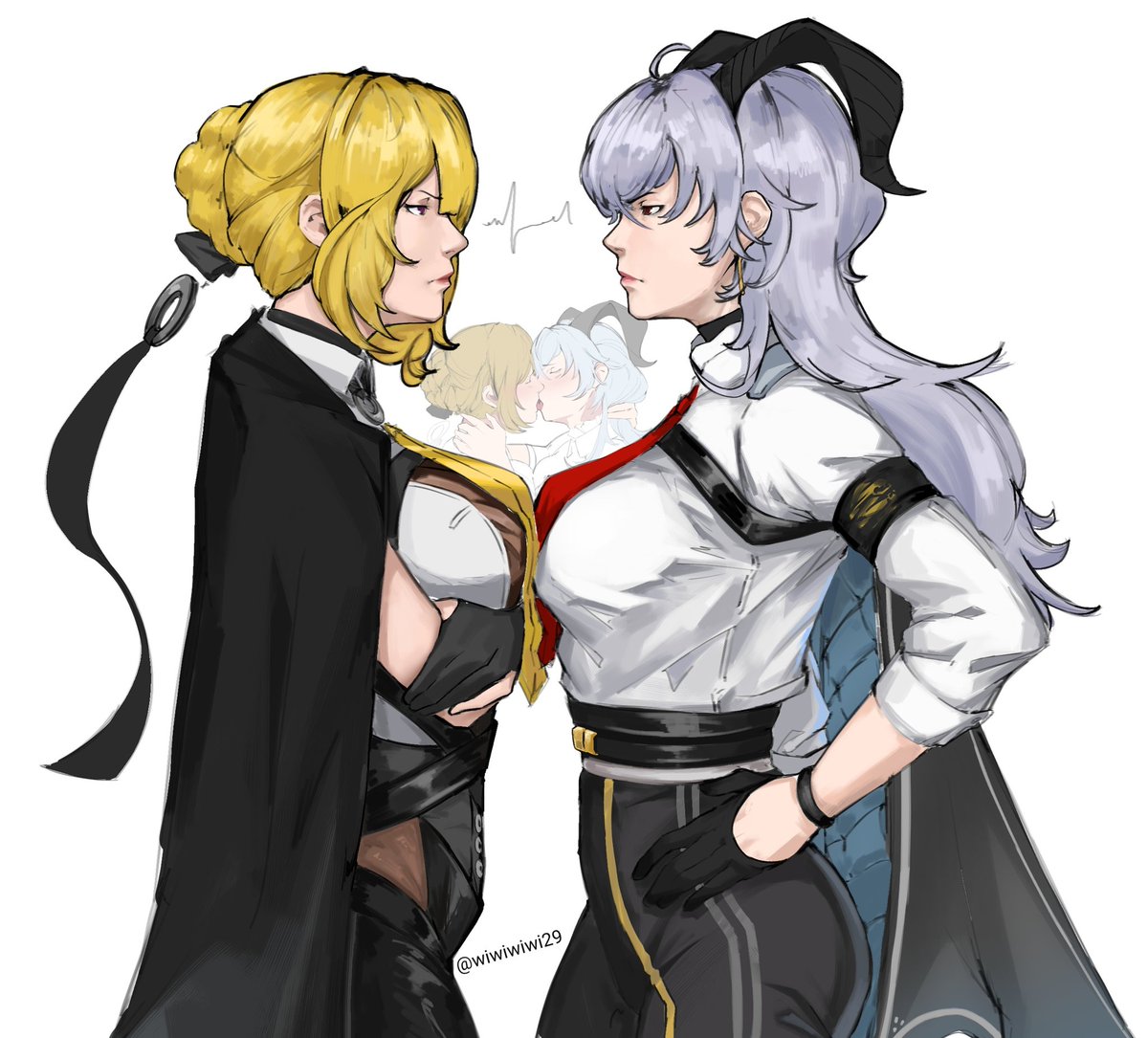 wiwiwiwi29's tweet image. #Zani #WutheringWavesfanart 
#Evelyn #zzzfanart