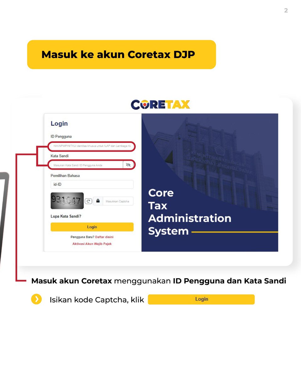 DitjenPajakRI's tweet photo. Pertama, masuk ke akun https://t.co/HL0QXdHqug lalu masuk ke menu sertifikat elektronik dan pastikan identitas wajib pajak telah sesuai. https://t.co/FGRzrk4pog