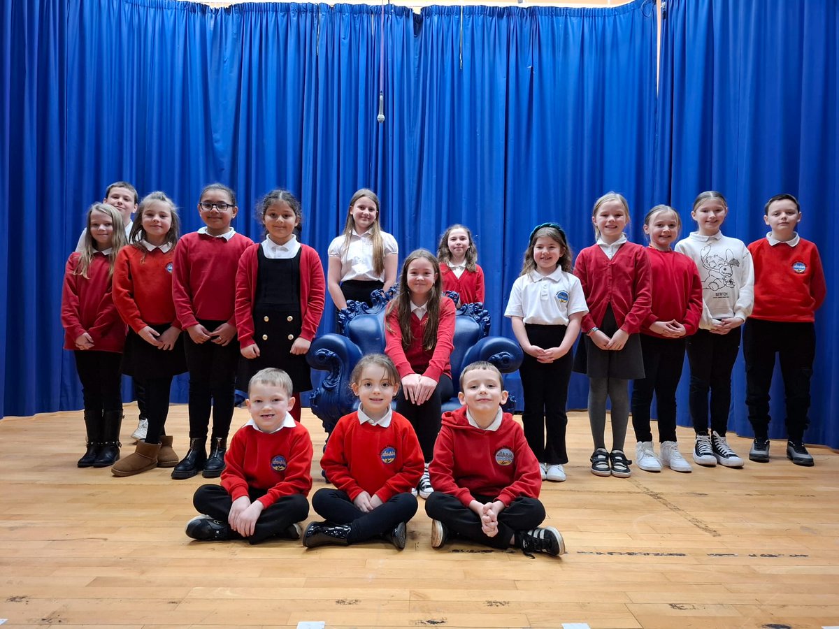 A secret vote involving all staff and pupils was held today. Our Children's Day Retinue was then announced to the whole school. A great deal of excitement throughout the whole school!
