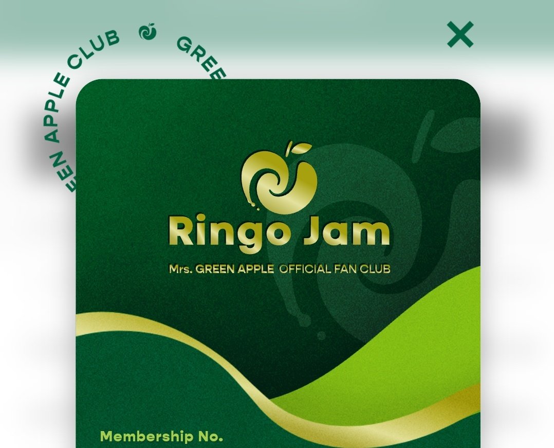 AYM101031's tweet photo. JAM'sになりました！
#MrsGREENAPPLE https://t.co/NwWaT5SBpO