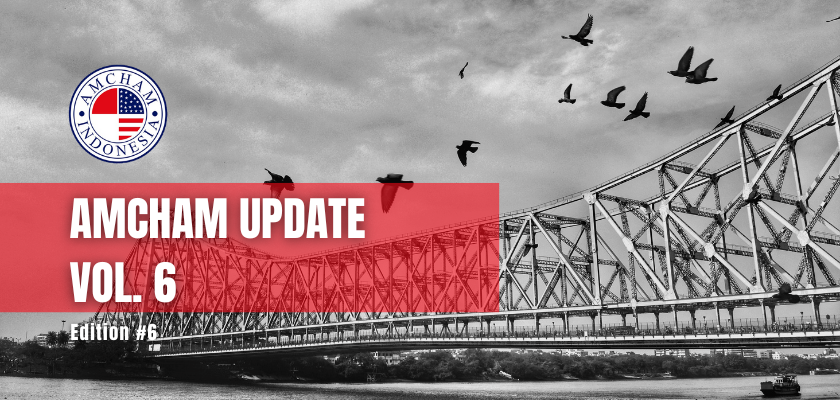 Check our latest #AmChamUpdate Vol. 6 #6 - lnkd.in/gHKvMnkv
Anindya Gets #Kadin Chair, Idle #Oil and #Gas Projects May Lose Permits, More Delays for #Danantara, Surprise BI Rate Cut, Ministry Moving forward on #AI Regulation, #Trade Surplus Narrowed in December.