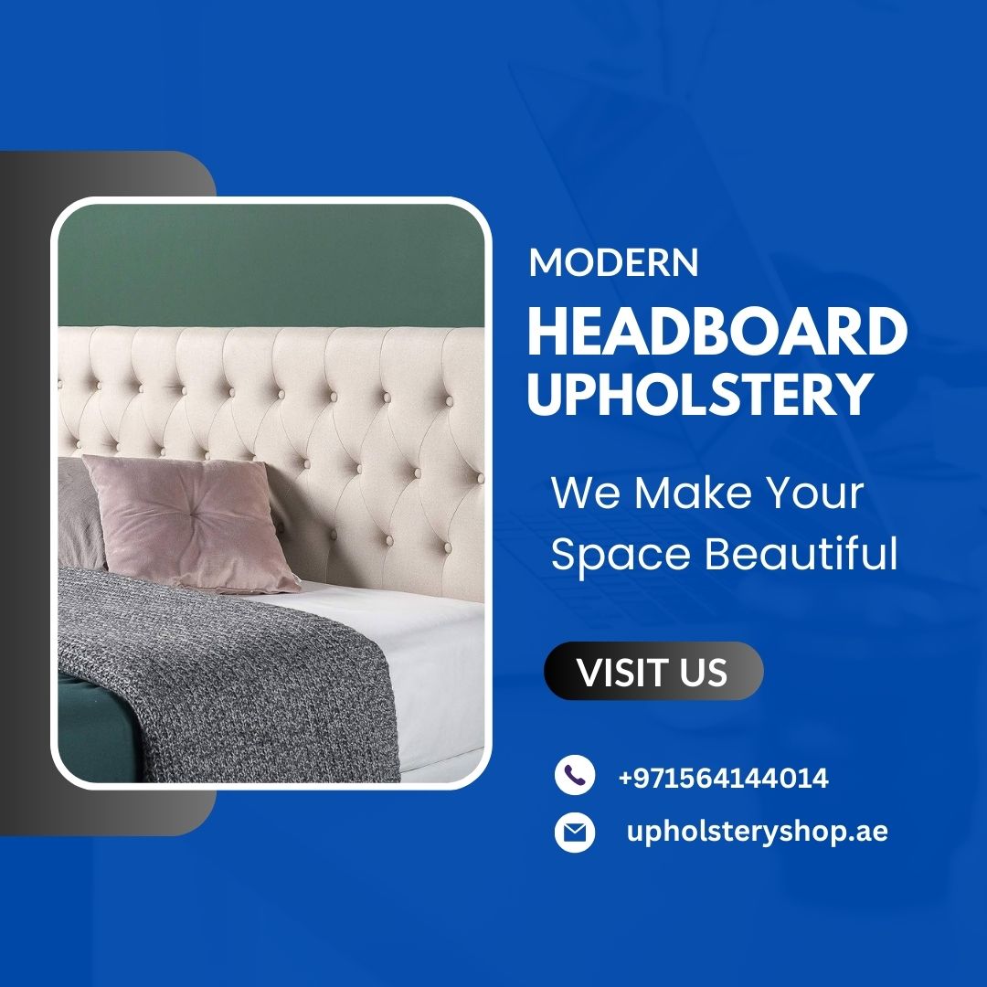 We provide the most affordable yet expert headboard upholstery services.
Visit Us: upholsteryshop.ae/headboard-upho…
Phone No: wa.me/+971564144014
Email: info@upholsteryshop.ae
Location: Sheikh Zayed Road Al Quoz First Behind BMW/AGMC 4th Street Showroom No 33, Dubai
#furniture
