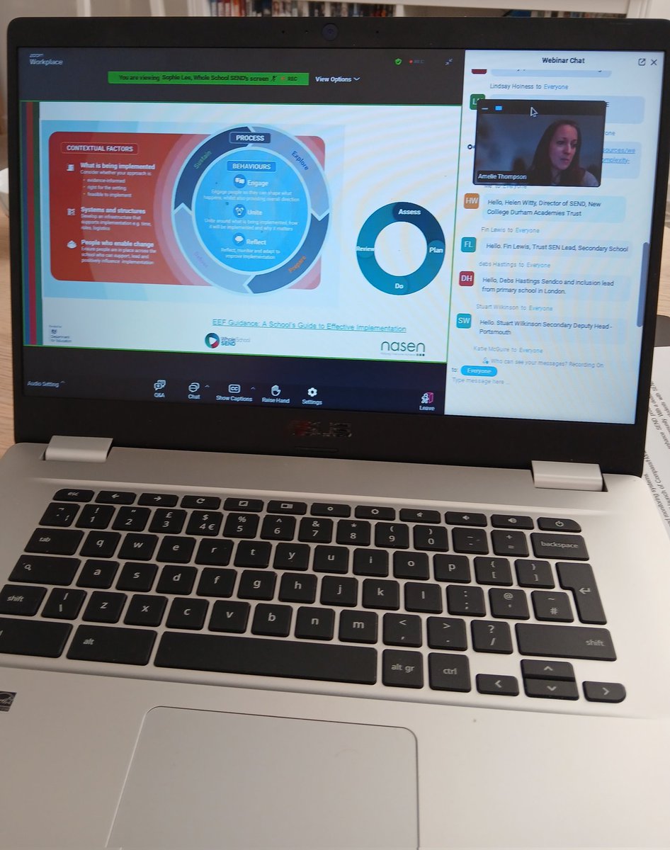 Great training from <a href="/nasen_org/">nasen</a> <a href="/WholeSchoolSEND/">Whole School SEND</a> on positively responding to increasing complexity in our mainstream schools 

#send #inclusion #alternativeprovision