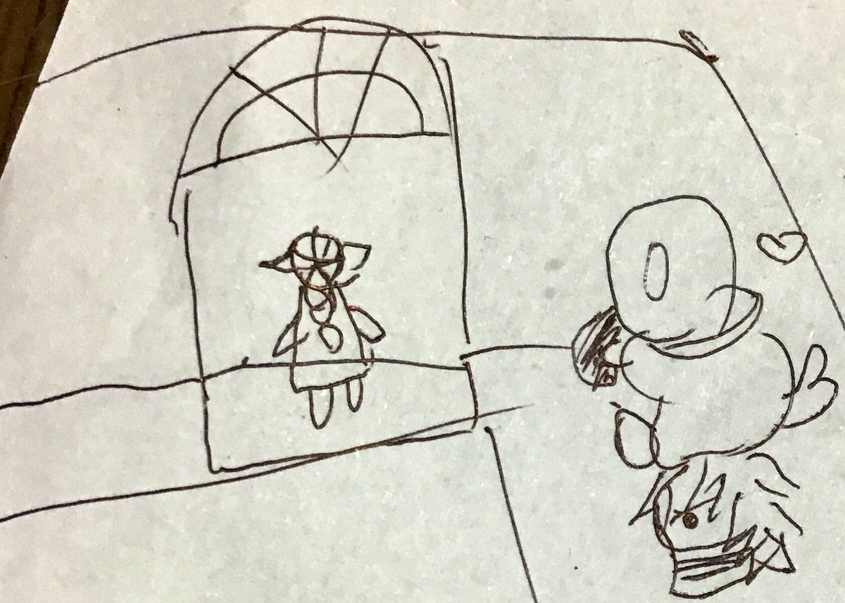 tonsamesann's tweet image. 本日の成果である #クラサメ #イラスト
自機ララフェルもイシュガルド宿屋で耳真っ赤になってたベリ！