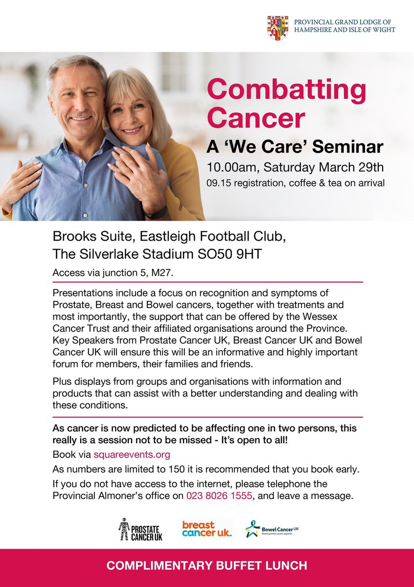 Roger Maber (@rogermaber) on Twitter photo With one in two now predicted to be effected by cancer the latest <a href="/HantsMason/">Hants & IoW Masons</a> โWe care seminarโ is an opportunity not to missedโฆ With one in two now predicted to be effected by cancer the latest <a href="/HantsMason/">Hants & IoW Masons</a> โWe care seminarโ is an opportunity not to missedโฆ