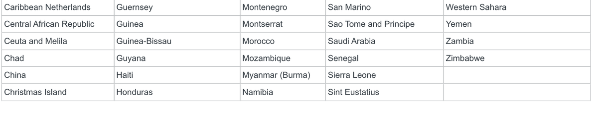 FTX Claims Distribution Update

FTX creditors in countries including Egypt, Iran, Nigeria, Ukraine, China, Russia, Saudi Arabia are not currently eligible for distribution with the current distribution providers @bitgo <a href="/krakenfx/">Kraken</a>  despite FTX recognizing, creditors may have an