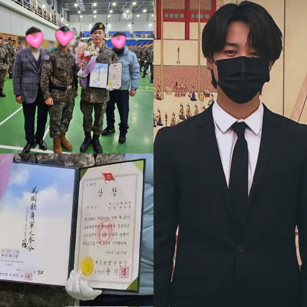 jimin_lil_devil's tweet photo. "Today marks one year since Jimin was honored as the “Best Trainee” in his unit by the division commander at his graduation ceremony! 🎖️🔥He earned this recognition by scoring the highest marks in every assessment ! So proud

WE LOVE YOU JIMIN
PROUD OF YOU JIMIN
OUR PRIDE JIMIN https://t.co/dA6PMcP8hw