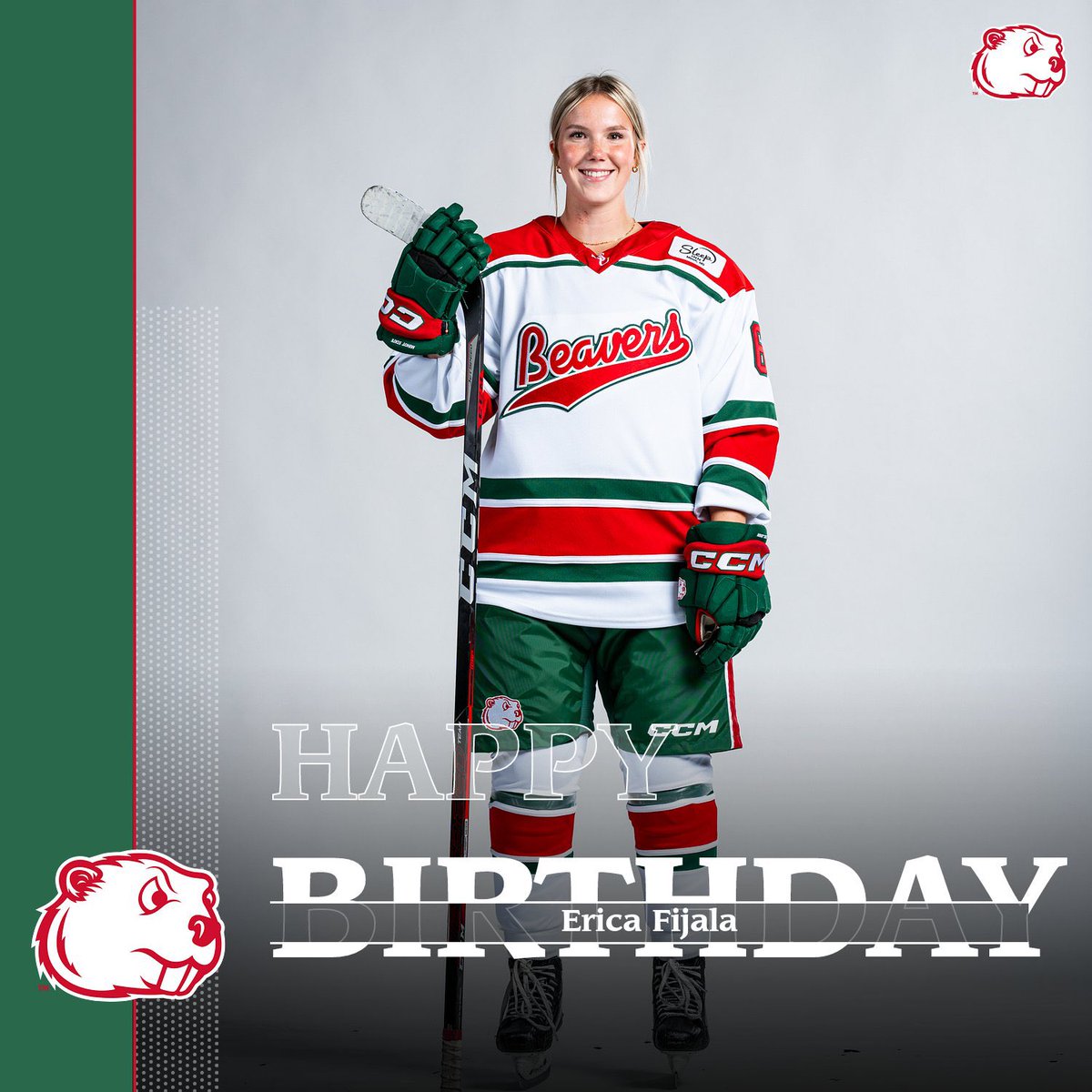 MSUBeaversWHKY's tweet photo. Happy Birthday to our #6, Erica Fijala!🎂 https://t.co/kWDBOPuFWy