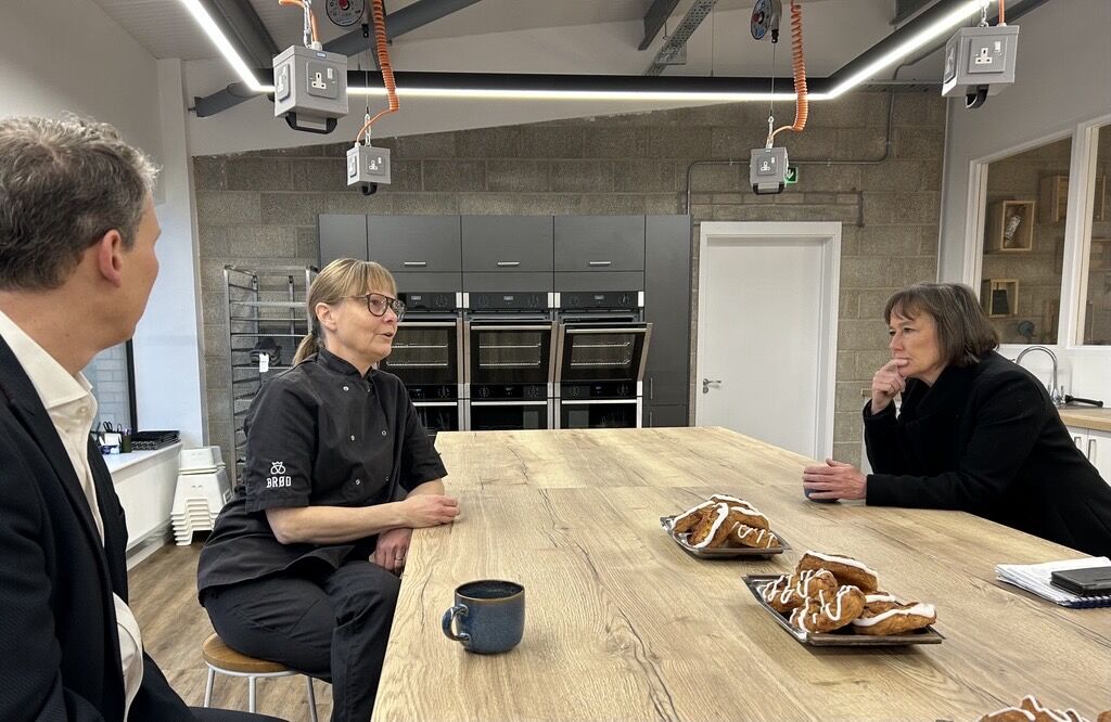 Wales FSB Cymru (@fsb_wales) on Twitter photo Wonderful to visit Brød <a href="/thedanishbakery/">Brød - Danish Bakery</a> with <a href="/JoStevensLabour/">Jo Stevens</a> today to see the magic behind their fantastic bread and pastries 🥖 Thank you Betina for the welcome!
Ymweliad gwych â BRØD heddiw i brofi yr hud y tu ôl i'w bara a'u teisennau🥖 Diolch am y croeso! Wonderful to visit Brød <a href="/thedanishbakery/">Brød - Danish Bakery</a> with <a href="/JoStevensLabour/">Jo Stevens</a> today to see the magic behind their fantastic bread and pastries 🥖 Thank you Betina for the welcome!
Ymweliad gwych â BRØD heddiw i brofi yr hud y tu ôl i'w bara a'u teisennau🥖 Diolch am y croeso!