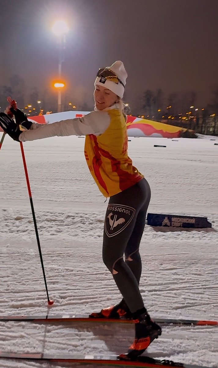 1irinario's tweet photo. In Moscow winter is gone! Mood fly in Saint  Moritz 
#xcskiing #fyp #nature https://t.co/BUHn5o5dny