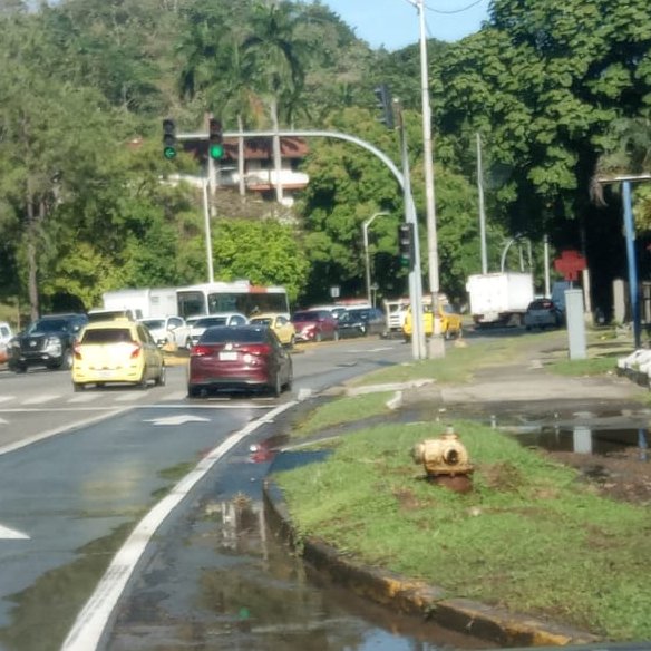 IDAANinforma's tweet photo. #Metro: Llevamos a cabo trabajos de reparación de tubería de 6 pulgadas en la Ave. Balboa. Debido a estas labores, el suministro de agua potable es irregular desde la Caja de Ahorros hasta Banistmo. 
@311Panama https://t.co/Nri6NGJFgL