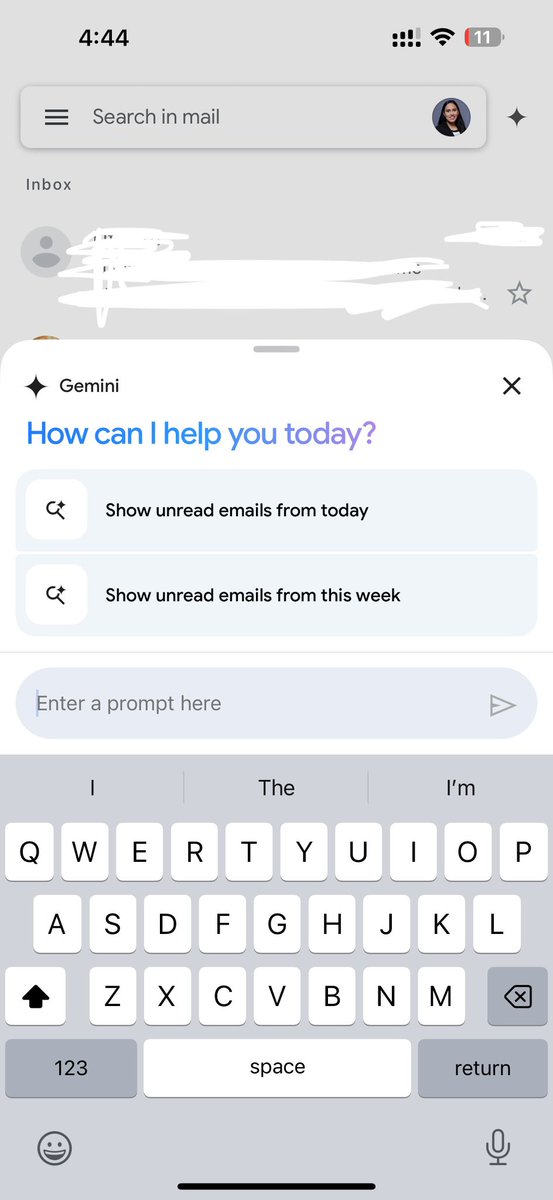 RumikaSharma's tweet photo. So happy to see this AI assistant for Gmail. Waiting for it to be better 💯 https://t.co/hslmoIm47l