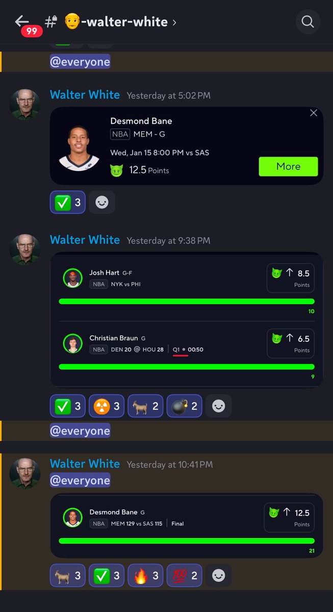 RatnerHowey's tweet image. Been on the heater these past couple days🔥🔥🔥