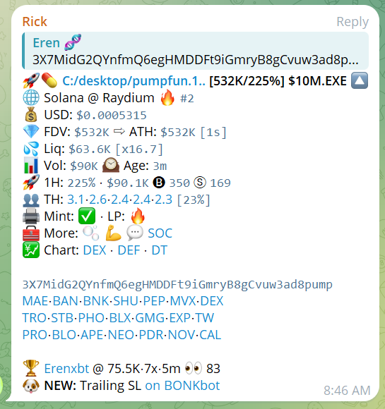 Quick 81x on Pyano and 7x on $10M.EXE. Stay hunting. <a href="/nanachin333/">nana</a> @erenxbt_